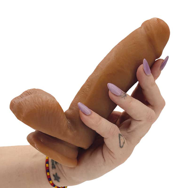 Dildo Realístico Romeo Mulato 17 cm - Chisa - Dildos o Consoladores