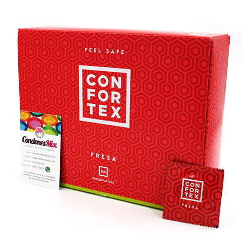 Condones Rojos 144 uds - Confortex - Comprar preservativos o condones