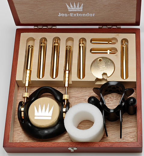Jes-extender bañado en oro