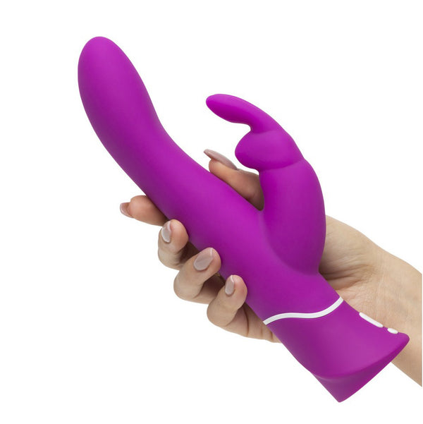 Conejito Curvado lila recargable - HappyRabbit - Vibradores