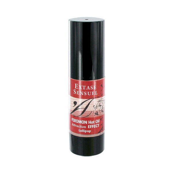 Aceite con feromonas piruleta - Extase Sensual - Aceite para masajes eróticos