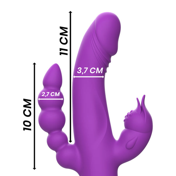 Vibrador Triple Casanova