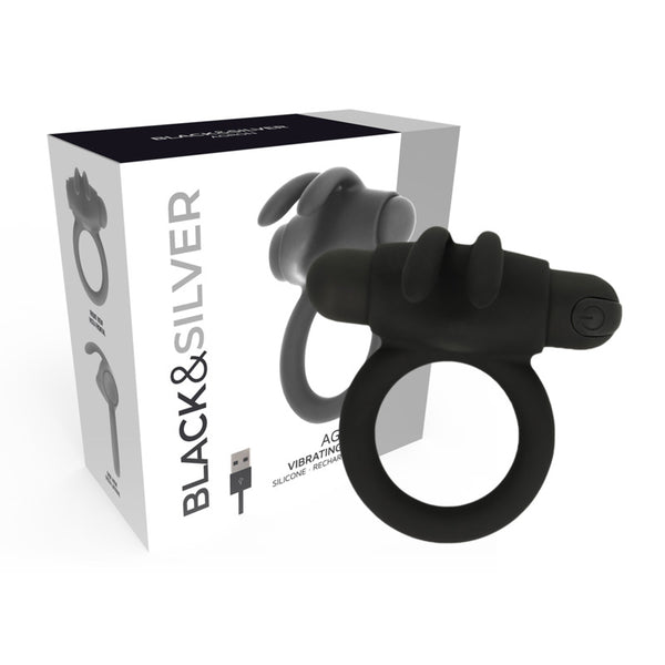 Neptune Anillo Vibrador Silicona Recargable USB 1