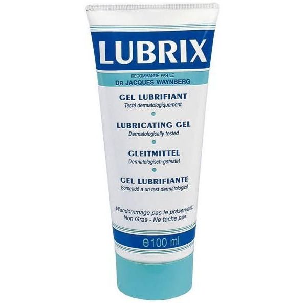 Gel Lubricante Agua Lubrix 100ml - Lubrix - Lubricantes sexuales