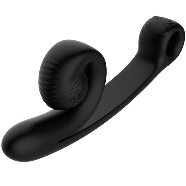 Vibrador Multiacción Snail Vibe Curve Negro