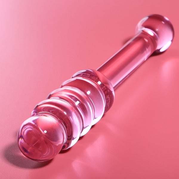 Nebula Modelo 20 Rosa Dildo Cristal