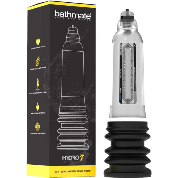 Hydro 7 Transparente - Bathmate - Bombas de succión
