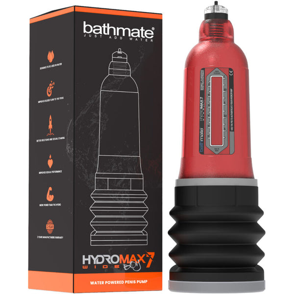 Hydromax 7 Wide Boy Rojo - Bathmate - Bombas de succión
