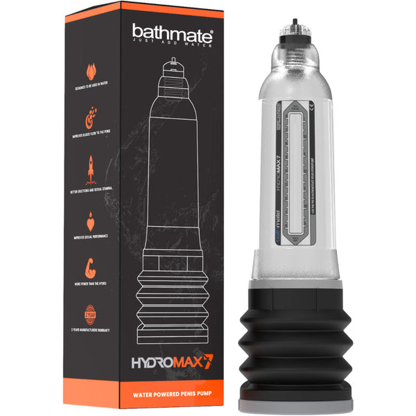 Hydromax 7 Transparente - Bathmate - Bombas de succión