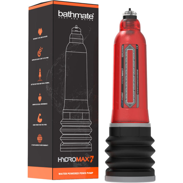 Hydromax 7 Rojo - Bathmate - Bombas de succión