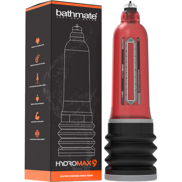 Hydromax 9 Rojo - Bathmate - Bombas de succión