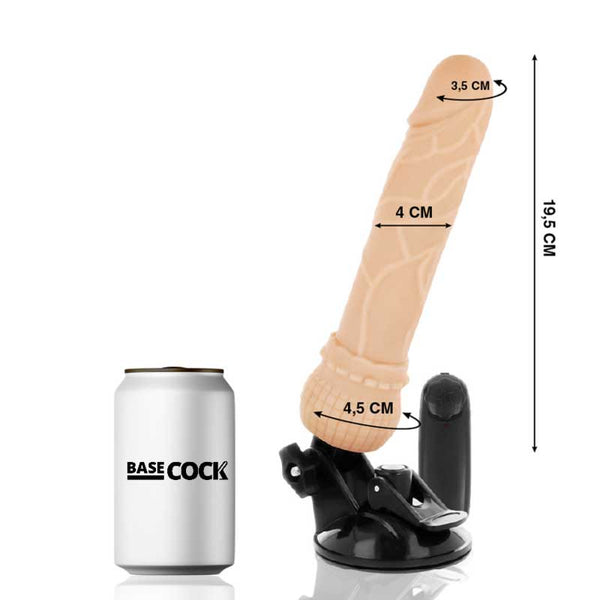 Vibrador control remoto natural 19.5 cm