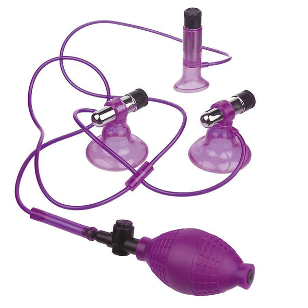 Triple succionador vibrador