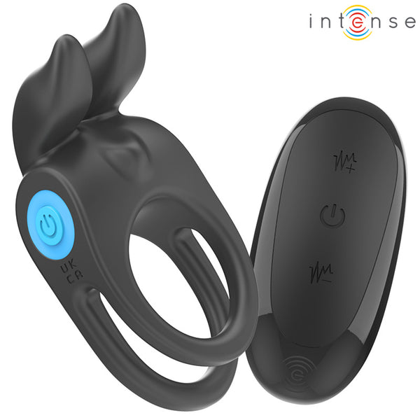 Sam Anillo Doble Vibrador - Intense - Anillo vibrador para el pene (con y sin vibración)