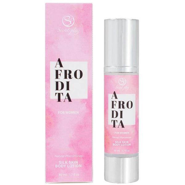 Locion Piel Seda Afrodita 50 ml - Secret Play - Cremas y geles de masaje