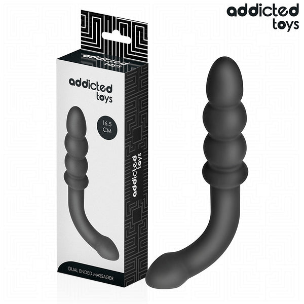 Masajeador Anal Doble Silicona - Addicted Toys - Dildos Anales