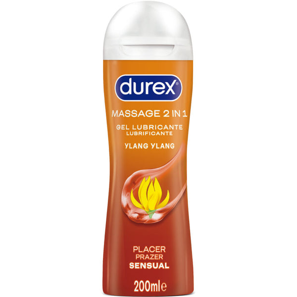 Gel Masaje 2 en 1 Ylang Ylang - Durex - Lubricantes sexuales