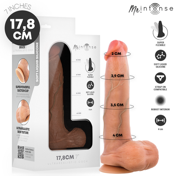 Mr Intense Bruce S Dildo Realista 17,8 cm
