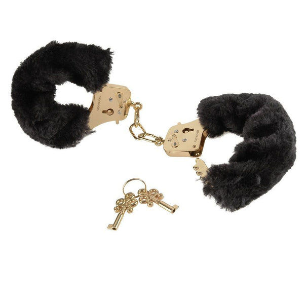 Gold esposas de peluche - Pipedream - Esposas para BDSM