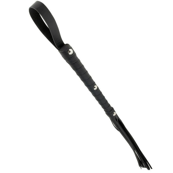 Latigo azotador piel negro - FetishFantasy - Fustas y látigos