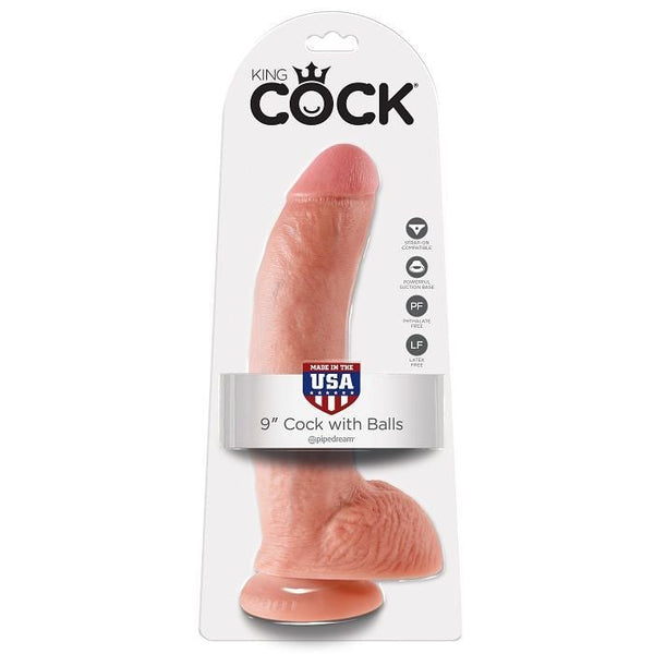 King Cock 9 con testículos