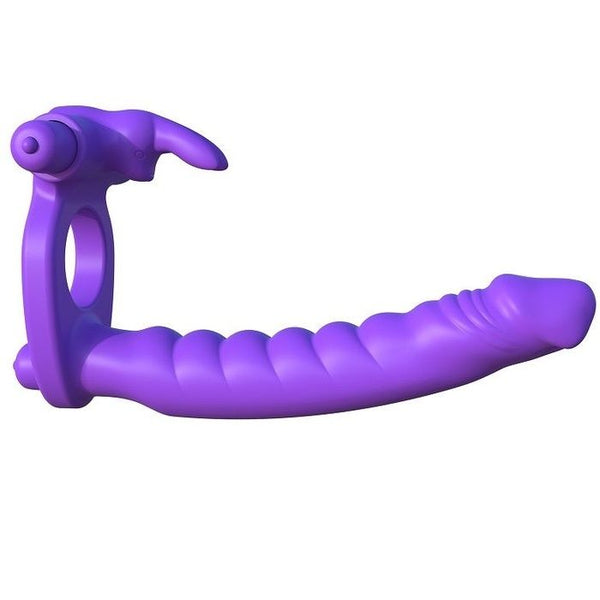 C-ringz anillo doble penetracion con rabbit - Pipedream - Anillo vibrador para el pene (con y sin vibración)