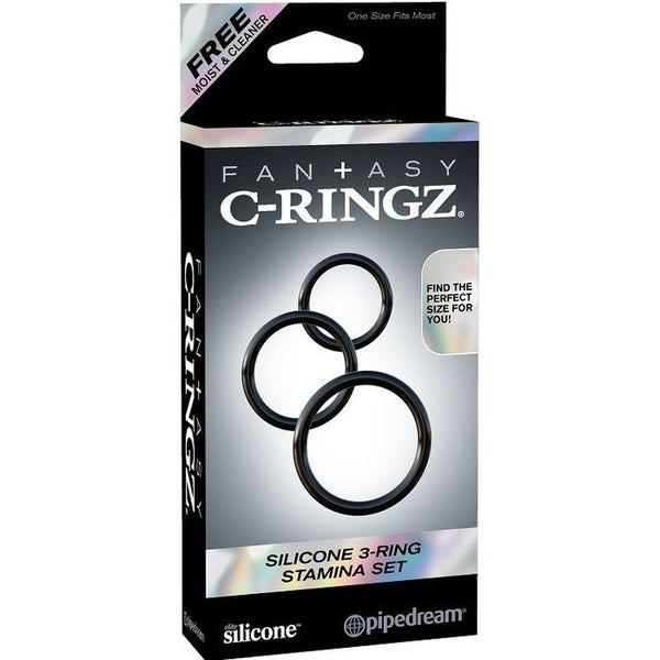 C-ringz set anillas silicona stamina