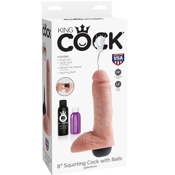 King Cock 8 con Eyaculación
