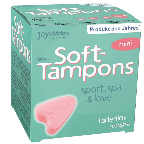 Tampones mini love / 3uds - JoyDivision - Relaciones sexuales con la menstruación