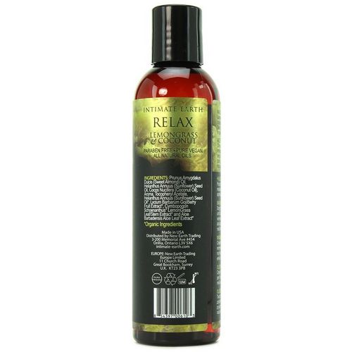 Intimate Earth Lemongrass & Coconut Oil Massage 120Ml