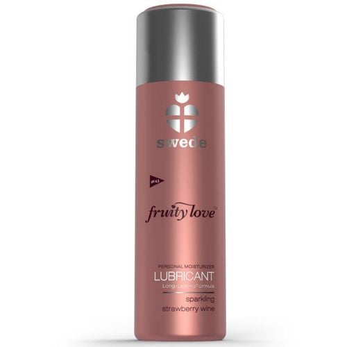 Lubricante Agua Fresas con Vino - Swede - Lubricantes sexuales