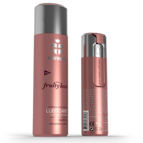 Lubricante Agua Fresas con Vino