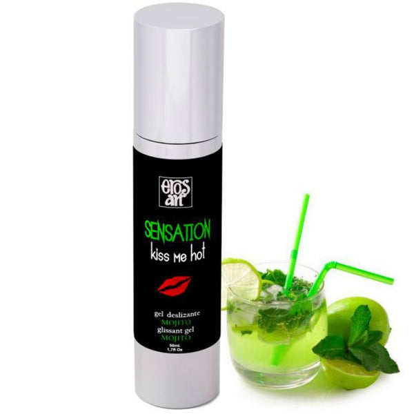 Lubricante natural mojito 50ml - Eros-Art - Lubricantes sexuales