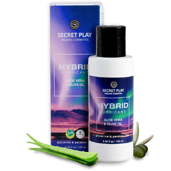 Lubricante Orgánico Hybrid 100ml - Secret Play - Lubricantes sexuales
