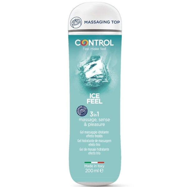 Gel de Masaje Ice Feel 200 ml - Control - Lubricantes sexuales