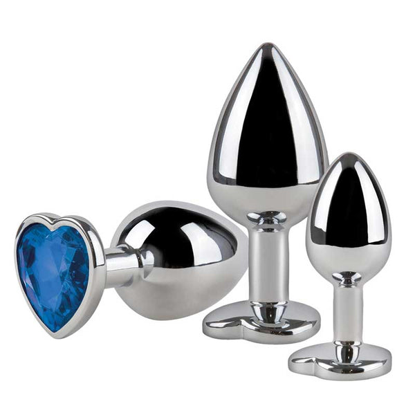 Kit Metal Lia Azul - S Pleasures - Plugs anales