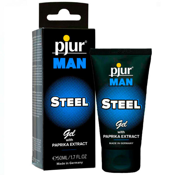 Man steel gel estimulante 50 ml - Pjur - Estimulantes sexuales