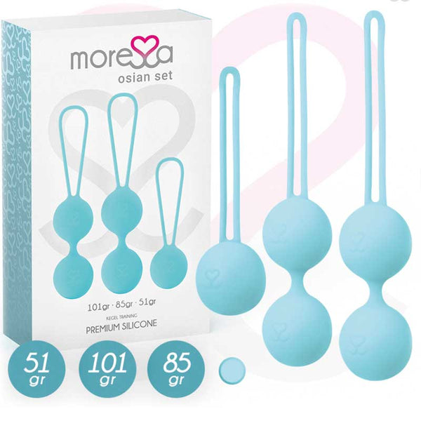 Osian Set Bolas Chinas Turquesa - Moressa - Bolas Chinas