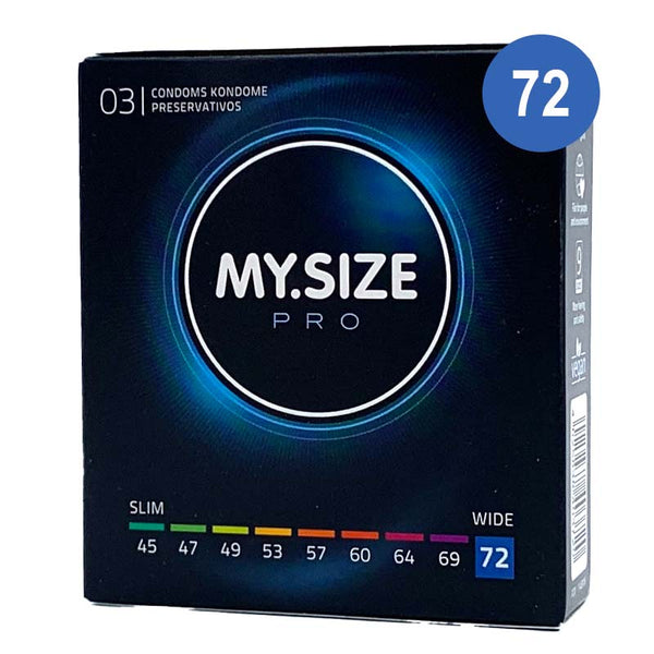 MySize Pro Talla 72 caja 3 Uds - MySize - Comprar preservativos o condones