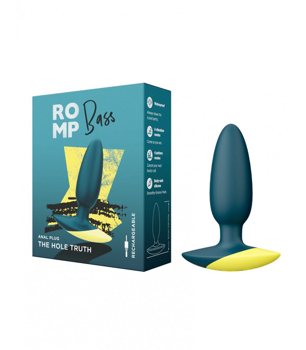 Plug Anal Vibrador Bass