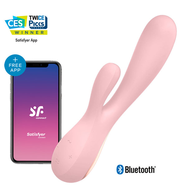 Satisfyer Mono flex rosa con app 0