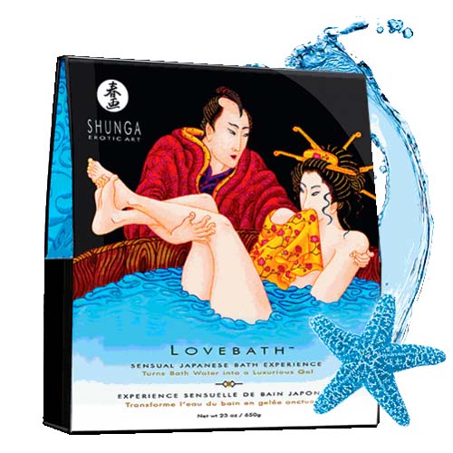 Love Bath Ocean Temptation 600gr - Shunga - Sales y geles de baño