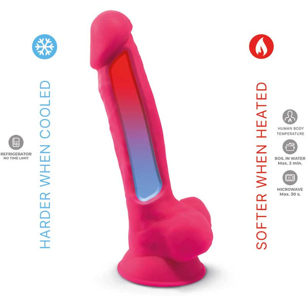 Dildo Dual Density 17,5 cm