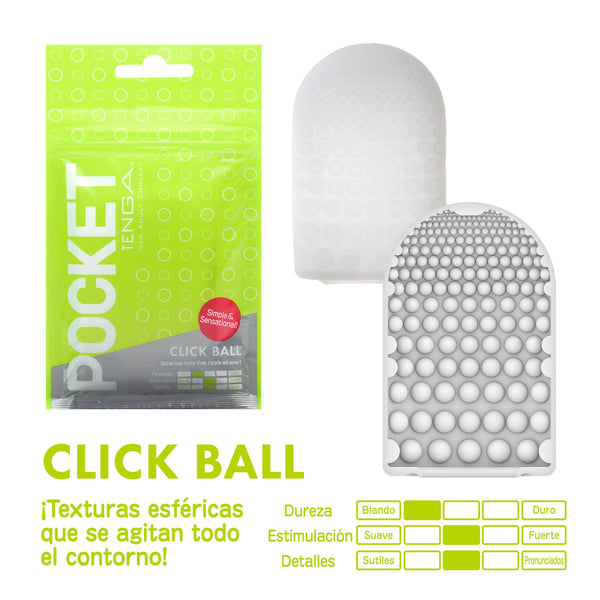 Tenga Pocket Click Ball - Tenga - Masturbadores masculinos