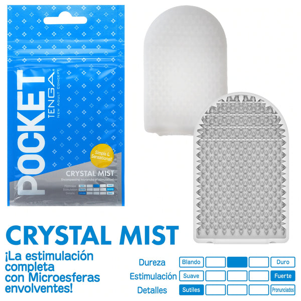 Tenga Pocket Crystal Mist - Tenga - Masturbadores masculinos
