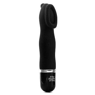 50 Sombras de Grey Masajeador Sweet Touch, estimulante sensible. Fabricado con silicona máxima calidad, con 3 velocidades y 7 patrones de vibración distintos. Sweet Touch Masajeador