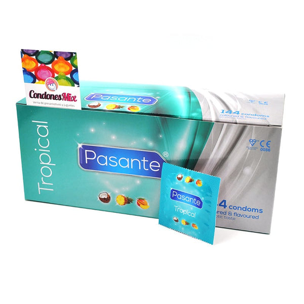 Tropical 144 uds - Pasante - Comprar preservativos o condones