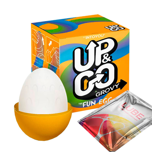 Huevo Masturbador Grovy - UpAndGo - Masturbadores masculinos
