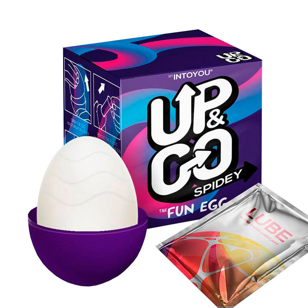 Huevo Masturbador Spidey - UpAndGo - Masturbadores masculinos