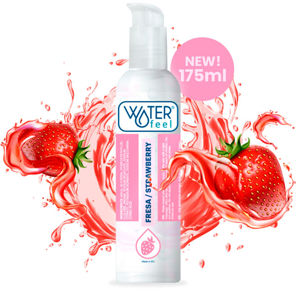Lubricante fresa 175 ml - Waterfeel - Lubricantes sexuales